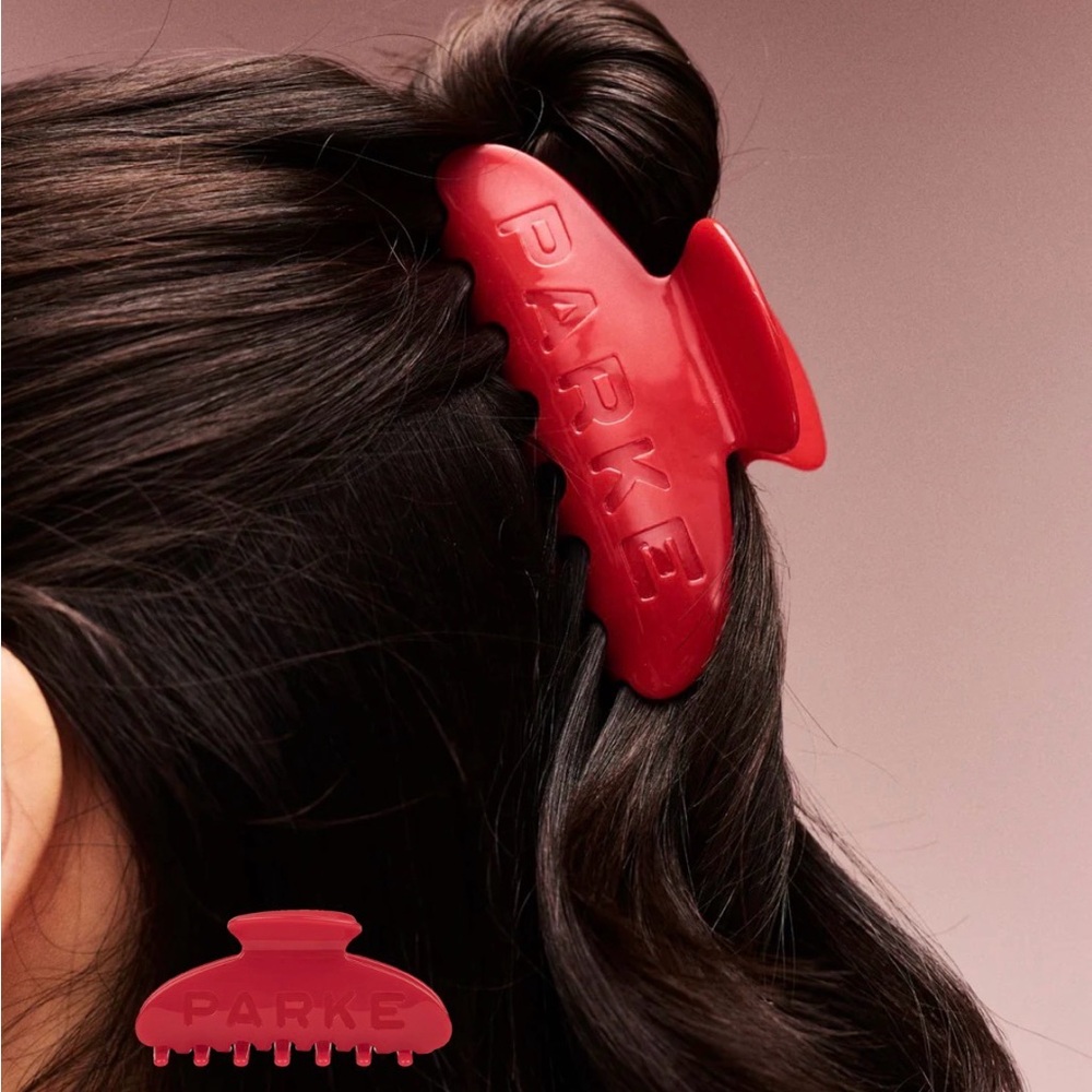 Parke Vibrant Red Hair Clip